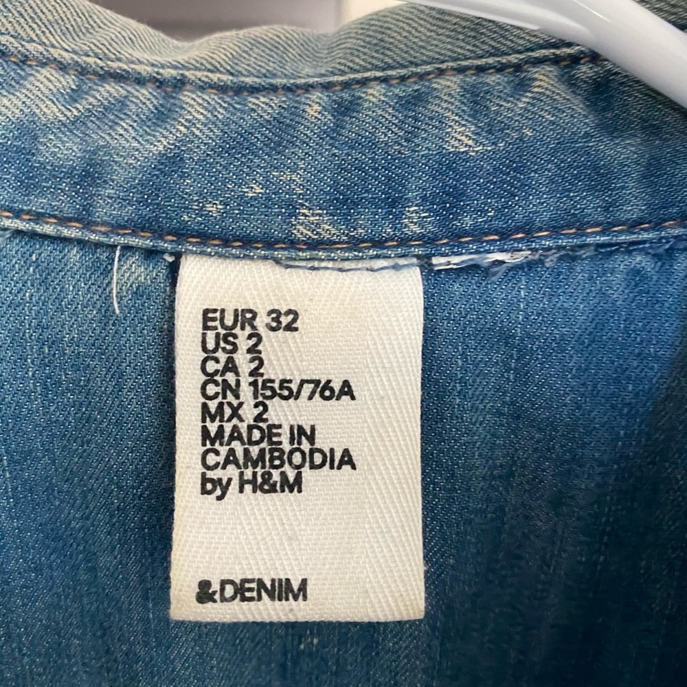 H&M Women's Denim Shirt